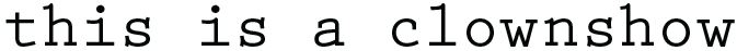 Clownshow Logo